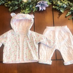 Baby Gap Baby Girl Sweater/Pants Set Reversible!